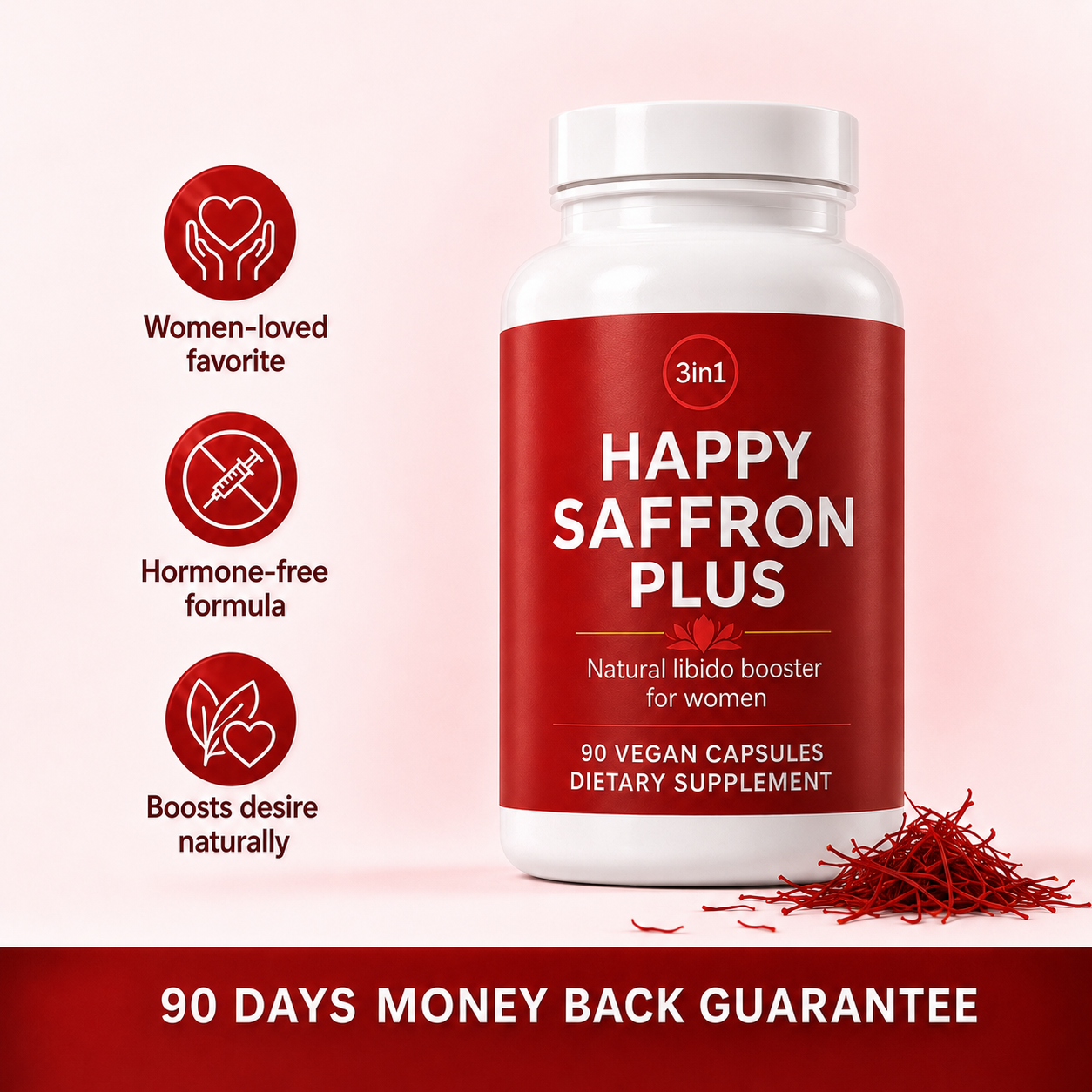 Saffron Libido Support - Desire & Mood