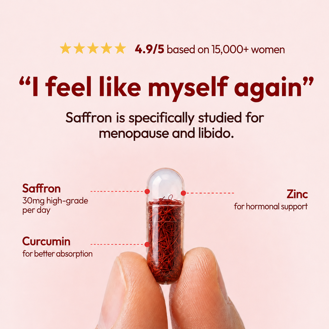 Saffron Libido Support - Desire & Mood