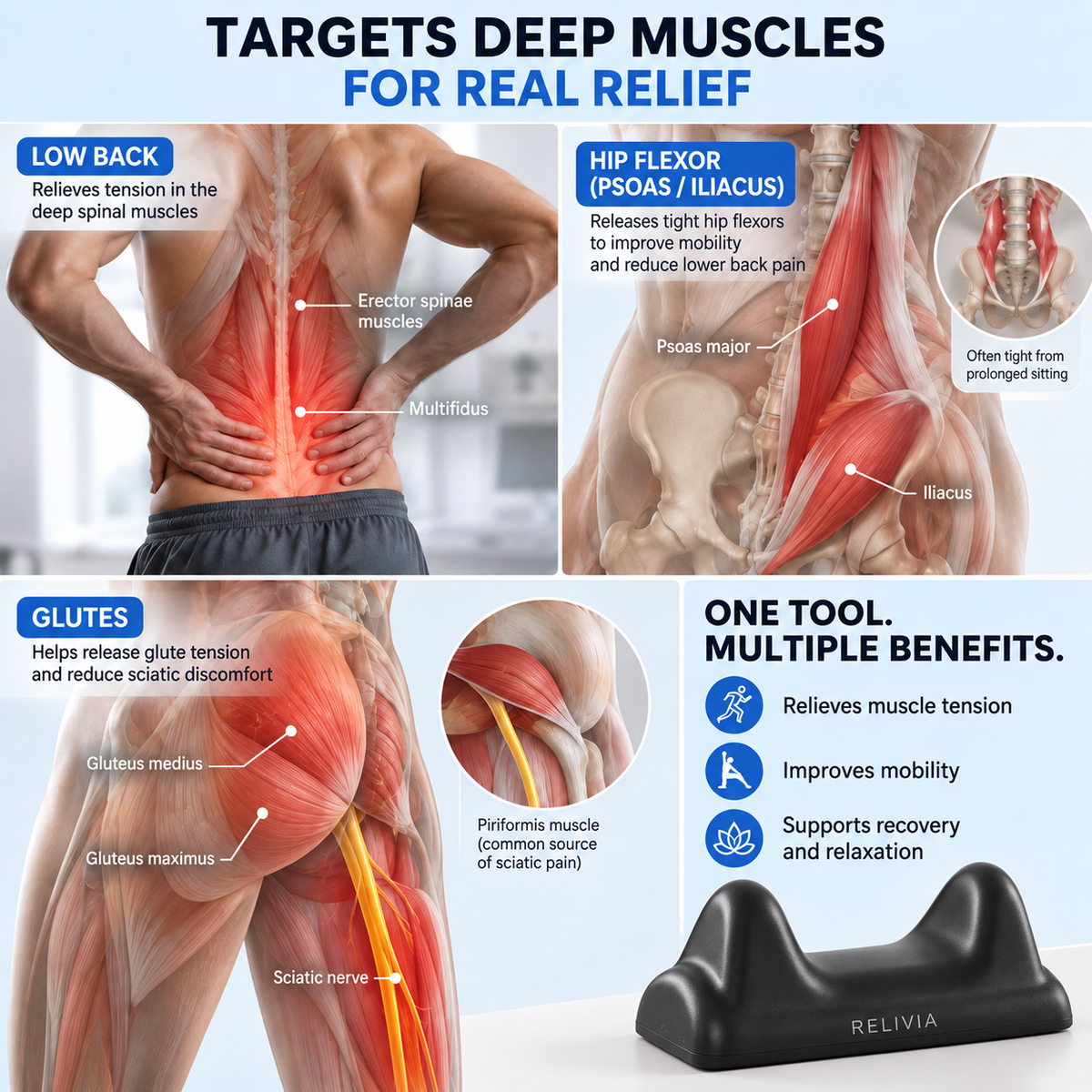 Relivia - Back & Hip Muscle Relief Anchor V2